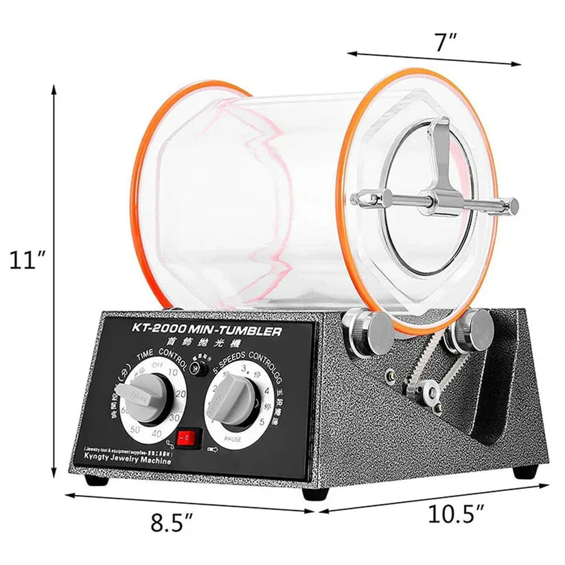 Jewelry Polishing Rotary Tumbler