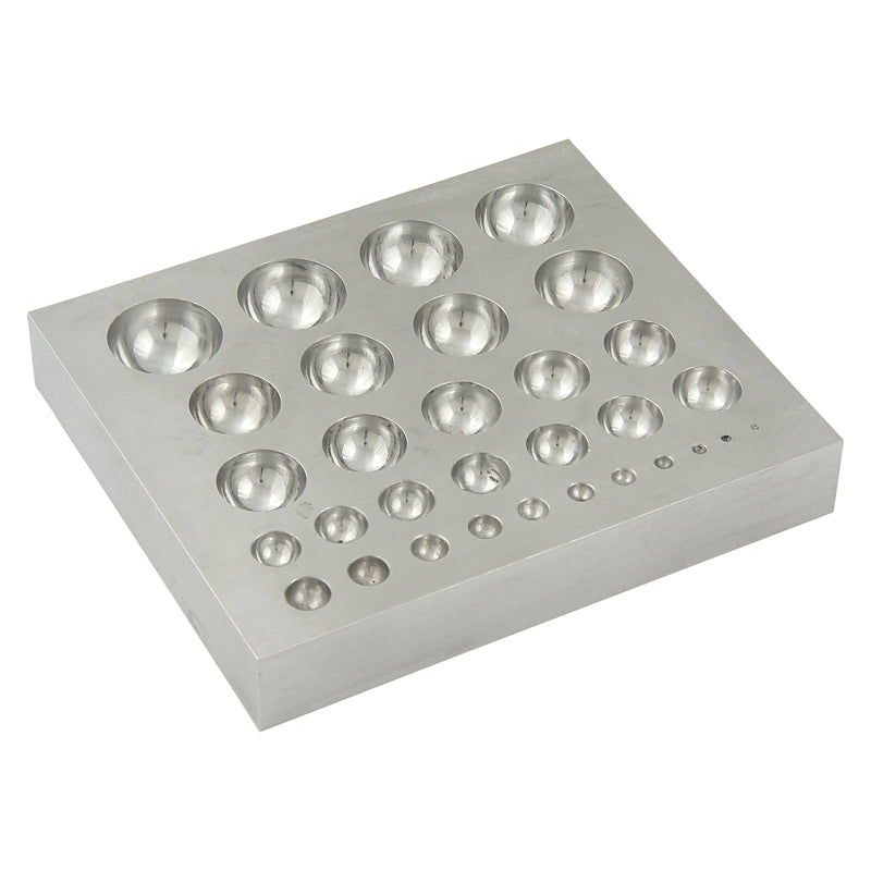 Flat dapping plate