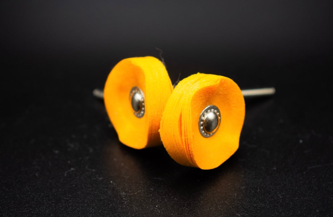 Muslin Buffs On Mandrel Yellow