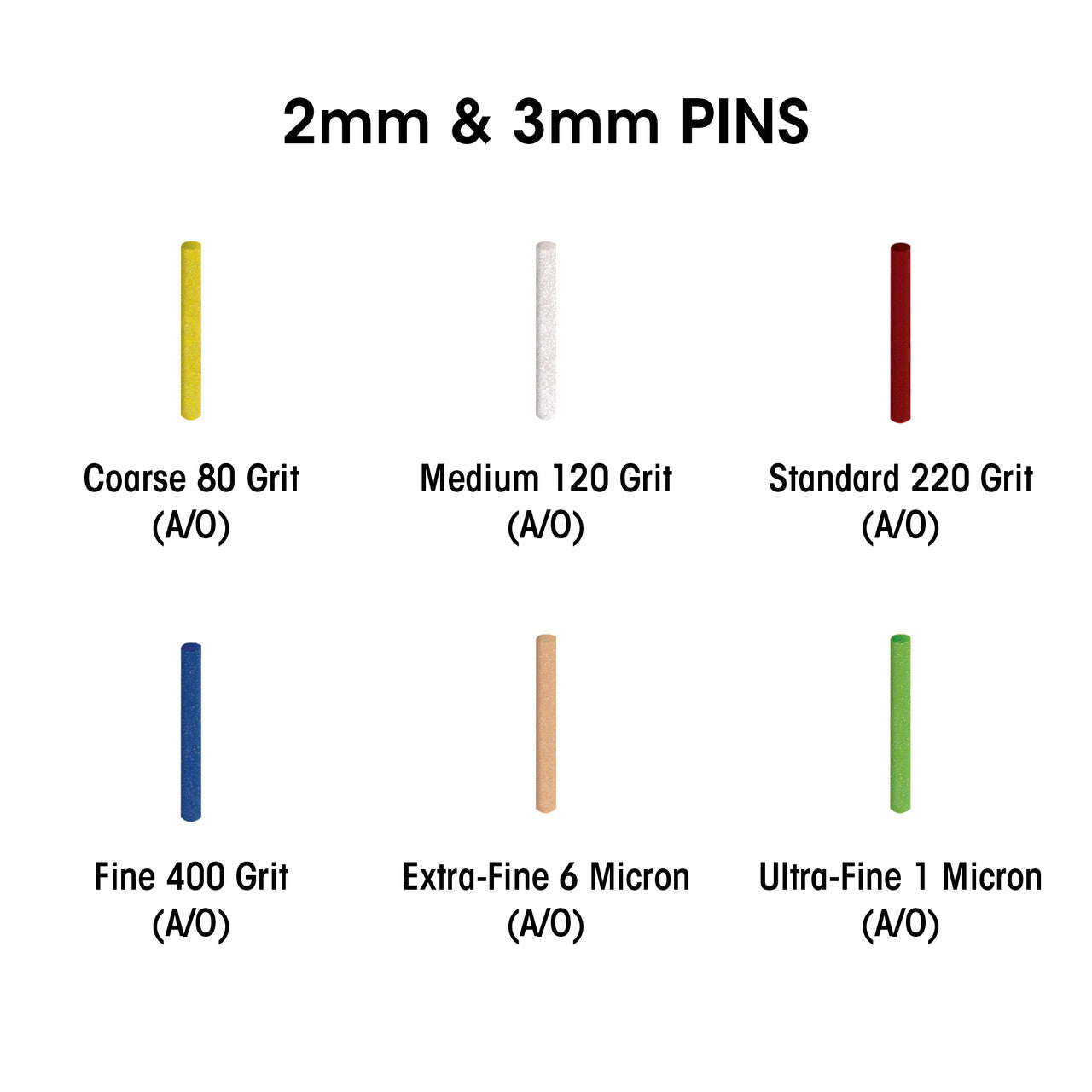 Sunburst 3mm Pins