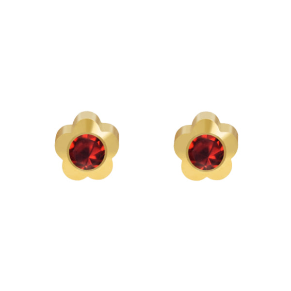 Regular Flower (24K Gold Plated)