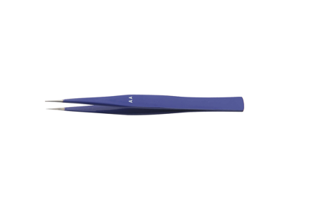 Tweezer made of magnetic stainless steel