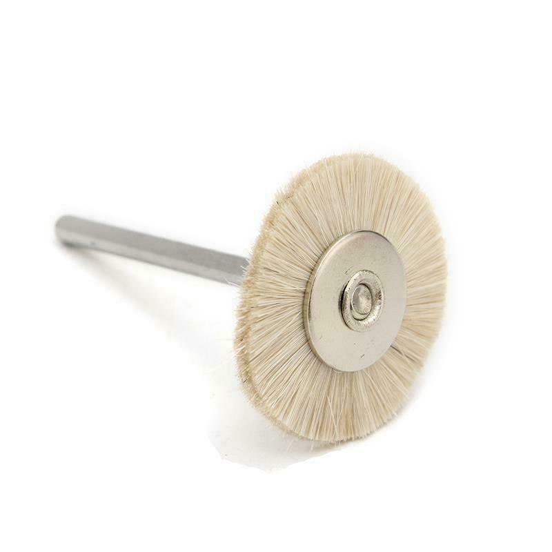 mounted bristle wheel brush 1" Soft