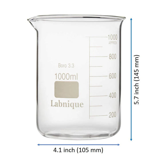 Beaker Glass 1000ml.