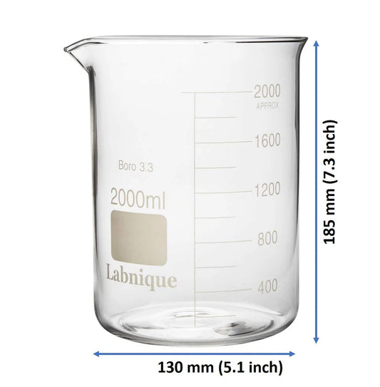 Beaker Glass 2000ml.