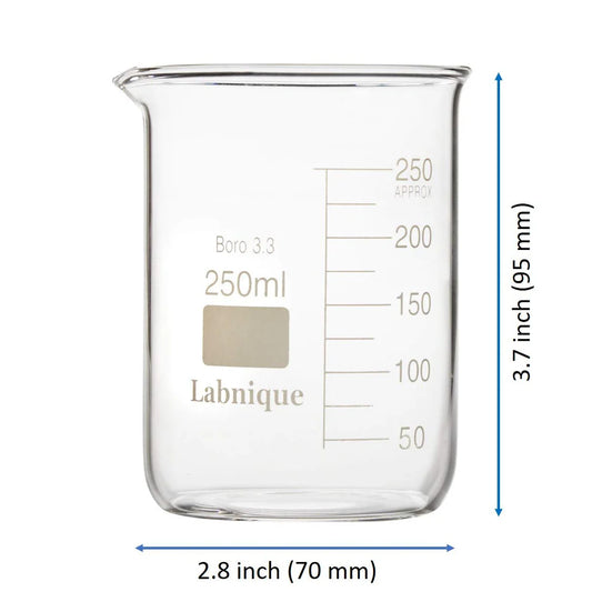 Beaker Glass 250 ml.