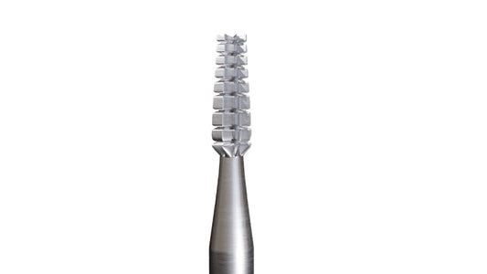 Cylinder Cross Cut Cone Burs