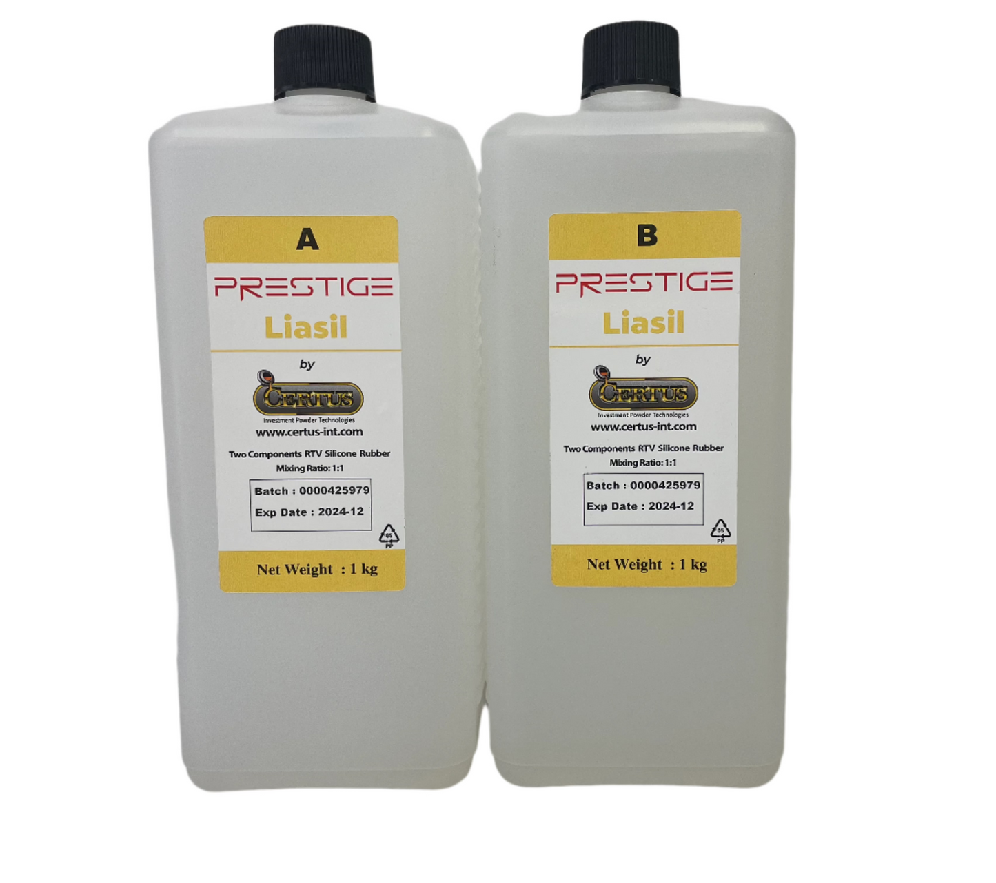 Prestige Liasil RTV Liquid Silicone Rubber (0% Shrinkage)