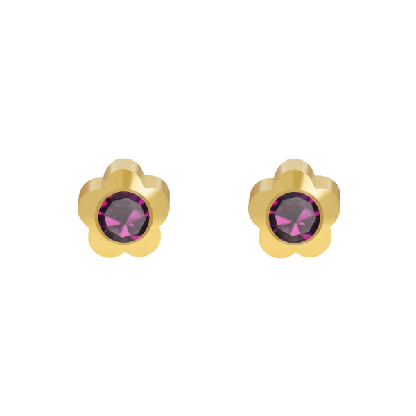 Regular Flower (24K Gold Plated)