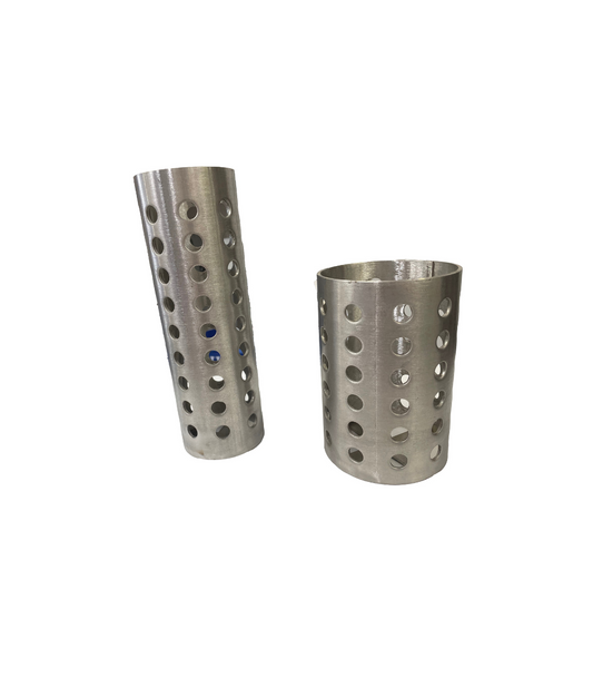 Perforated Flasks without Flange