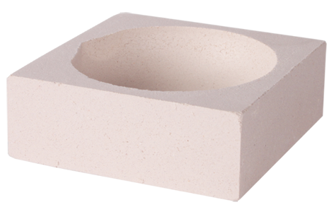 Dish & Square Shape Ceramic Crucibles