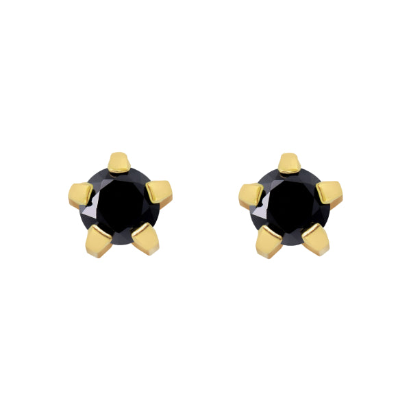 Regular Cubic Zirconia Yellow (24K Gold Plated)